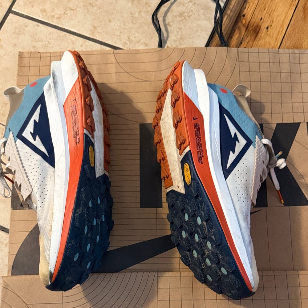 Nike Athletic Shoes - White and Blue - Picture 2 of 6